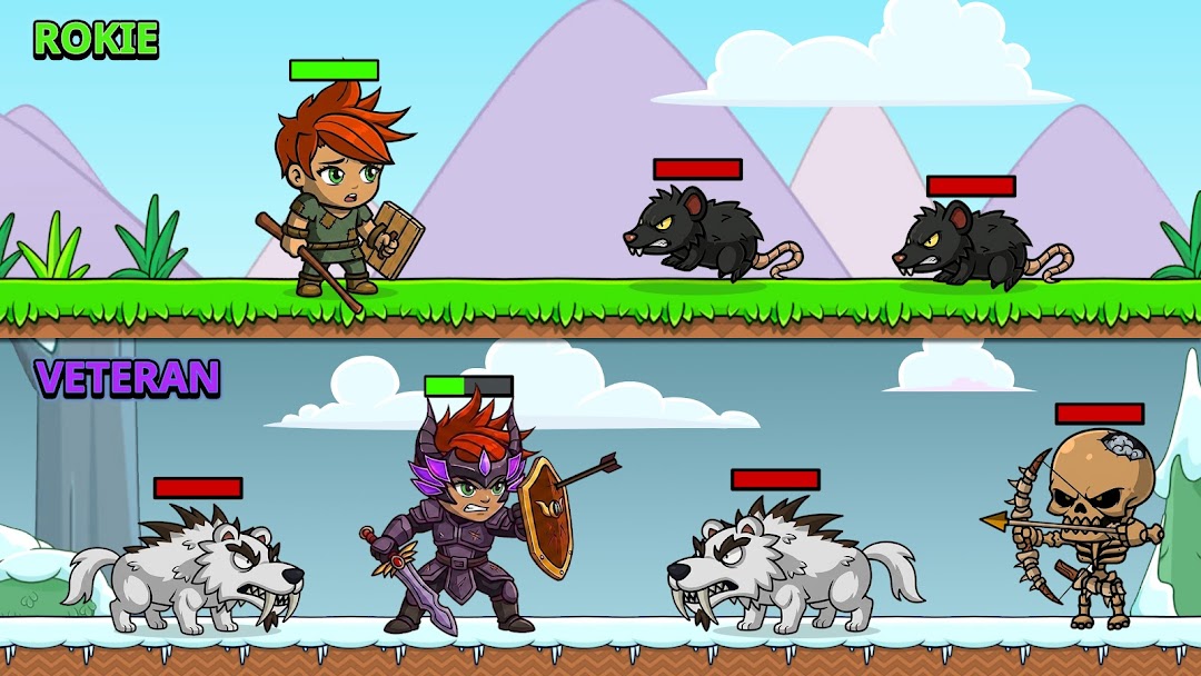 Knight Hero Adventure idle RPG mod apk screenshot 2