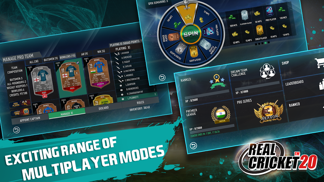 Real Cricket™ 20 mod apk screenshot 4