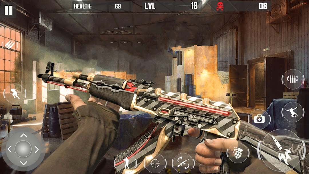 fps cover firing Offline Game mod apk screenshot 3
