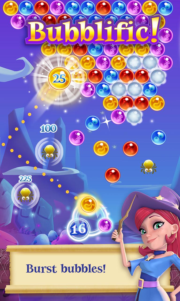 Bubble Witch 2 Saga mod apk screenshot 1