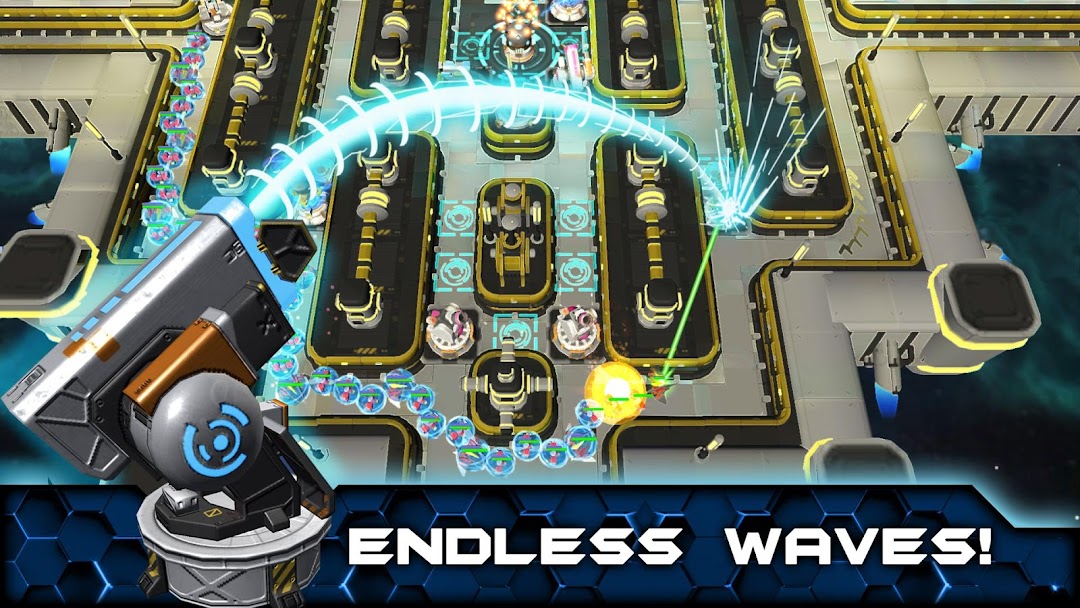 Sci-Fi Tower Defense Module TD mod apk screenshot 1