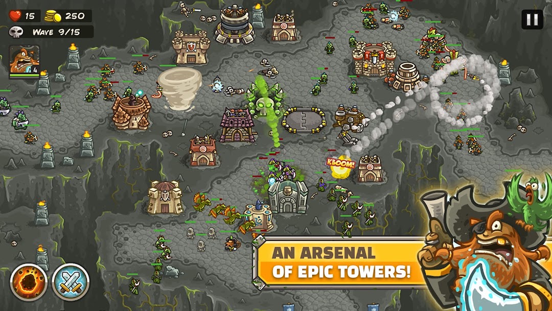 Kingdom Rush Frontiers TD mod apk screenshot 5