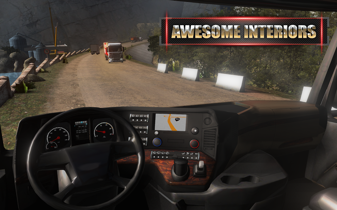 European Truck Simulator mod apk screenshot 4