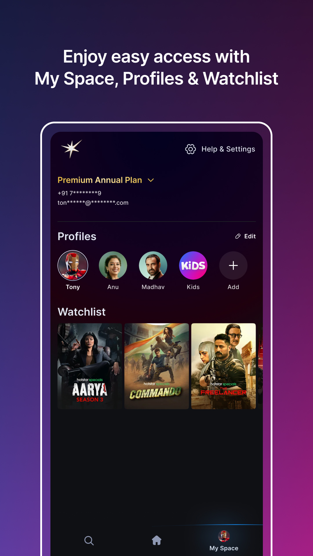 JioHotstar mod apk screenshot 5