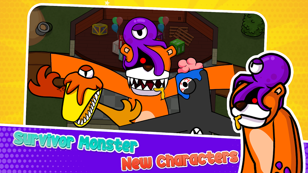 Survivor In Rainbow Monster mod apk screenshot 1
