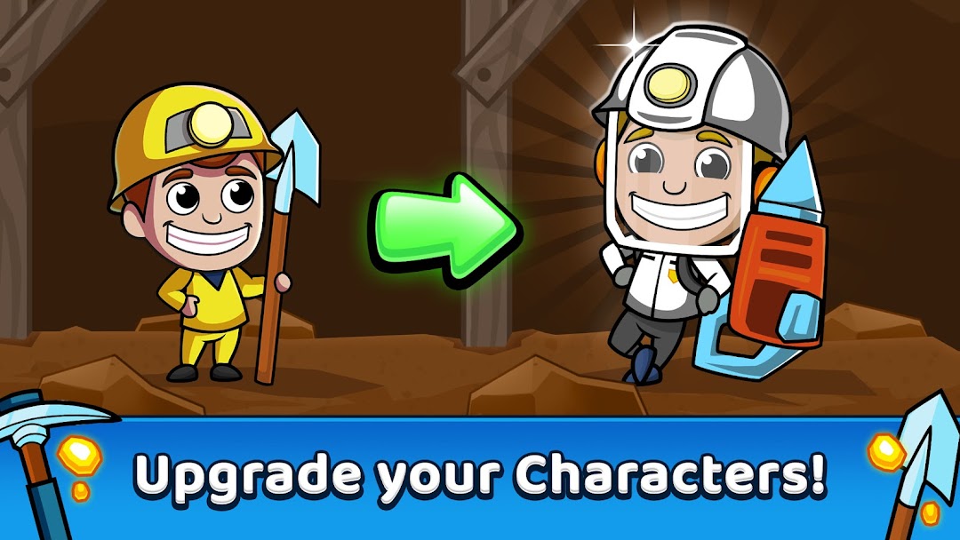Idle Miner Tycoon: Gold Games mod apk screenshot 2