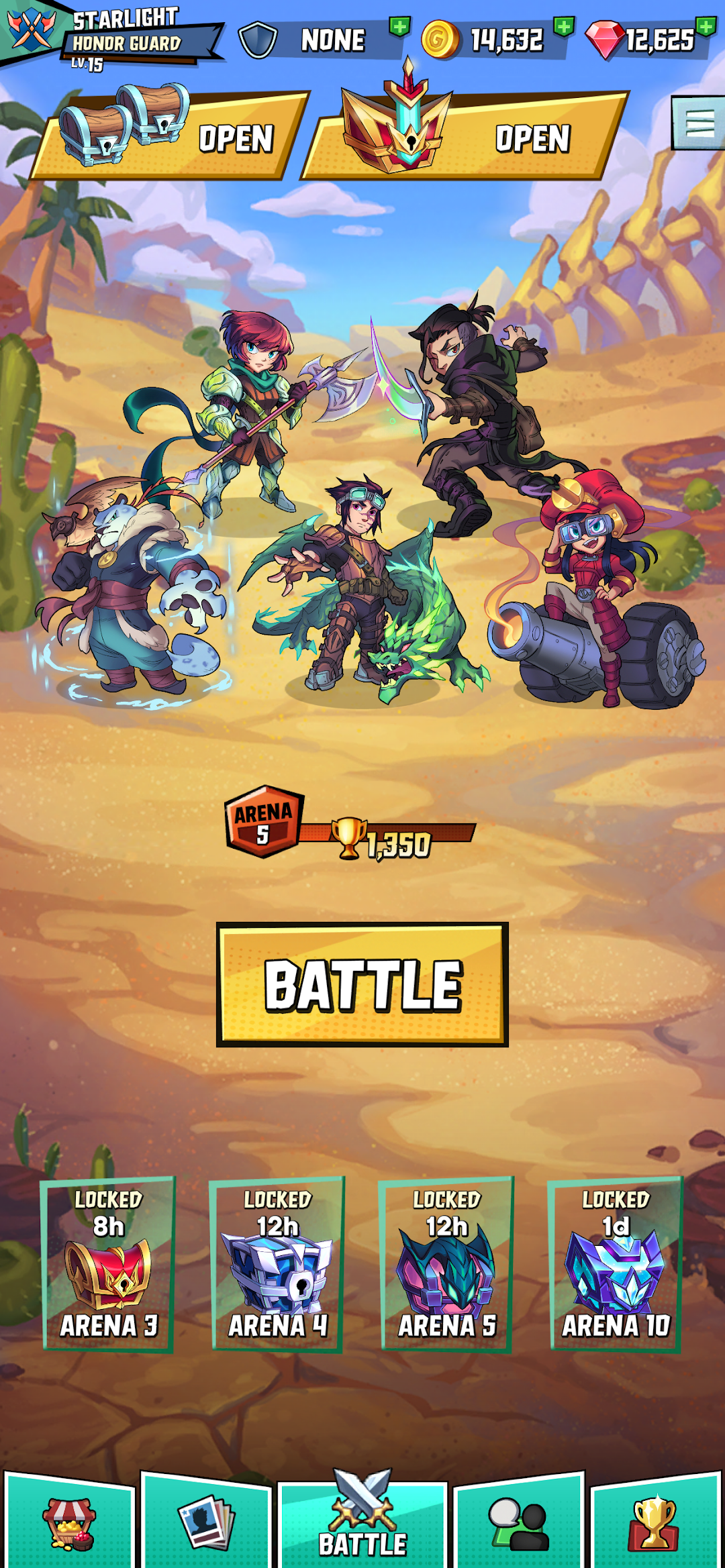 Puzzle Brawl: Match 3 PvP RPG mod apk screenshot 5