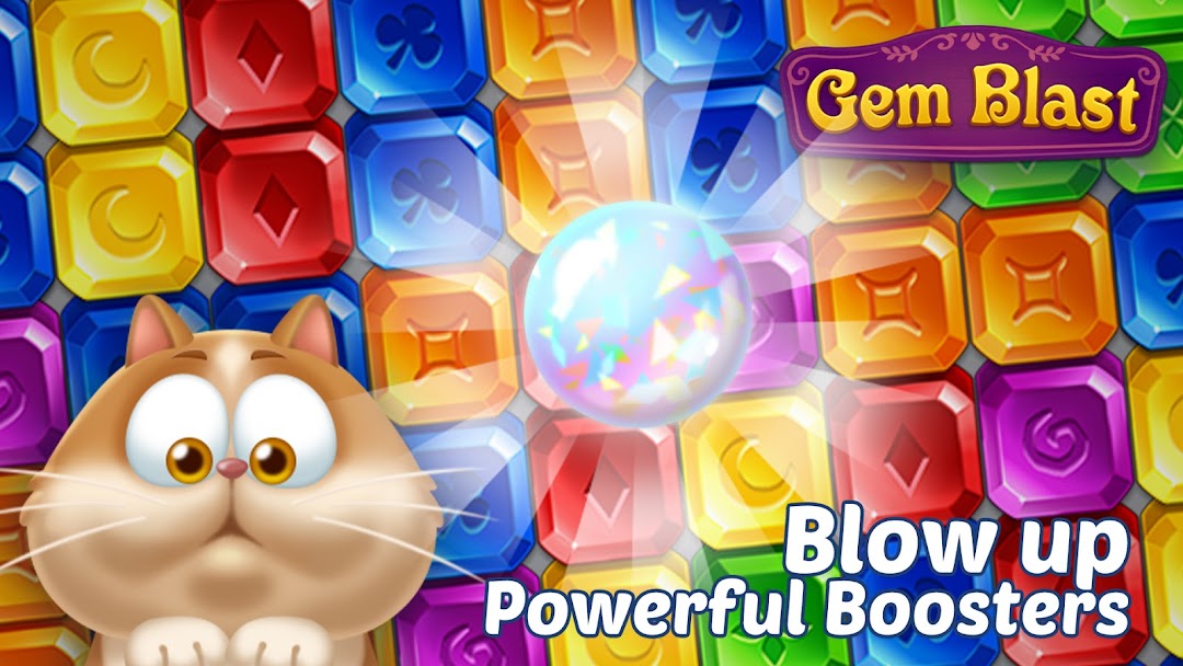 Gem Blast: Magic Match Puzzle mod apk screenshot 2