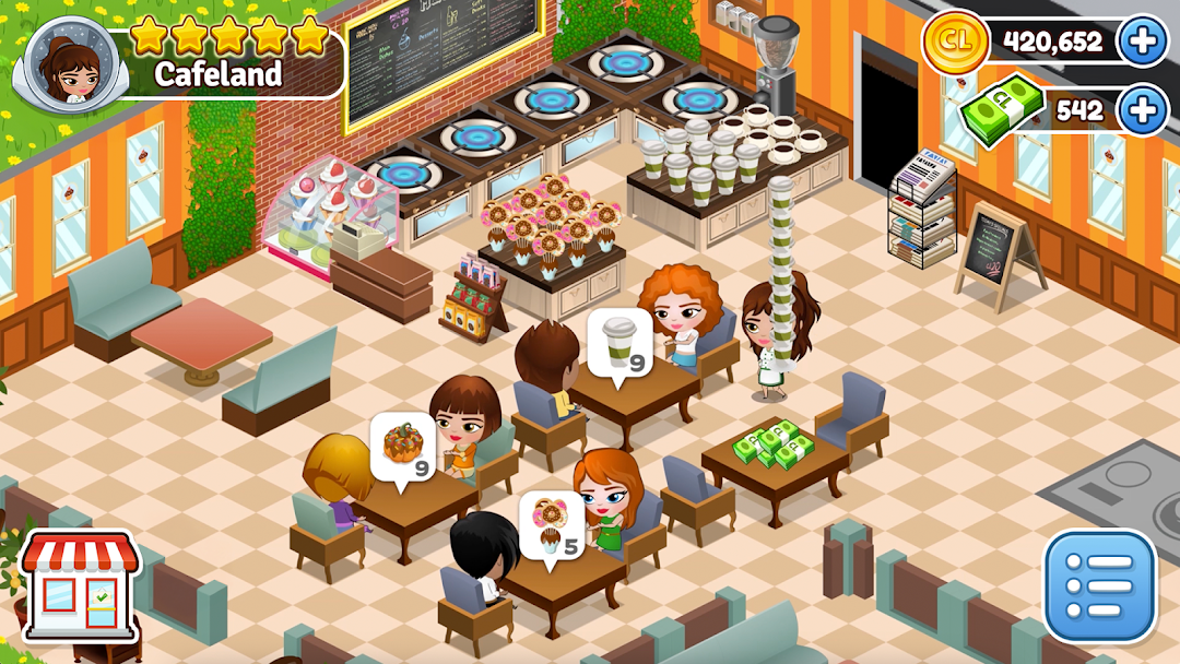 Cafeland - Restaurant Cooking mod apk screenshot 1