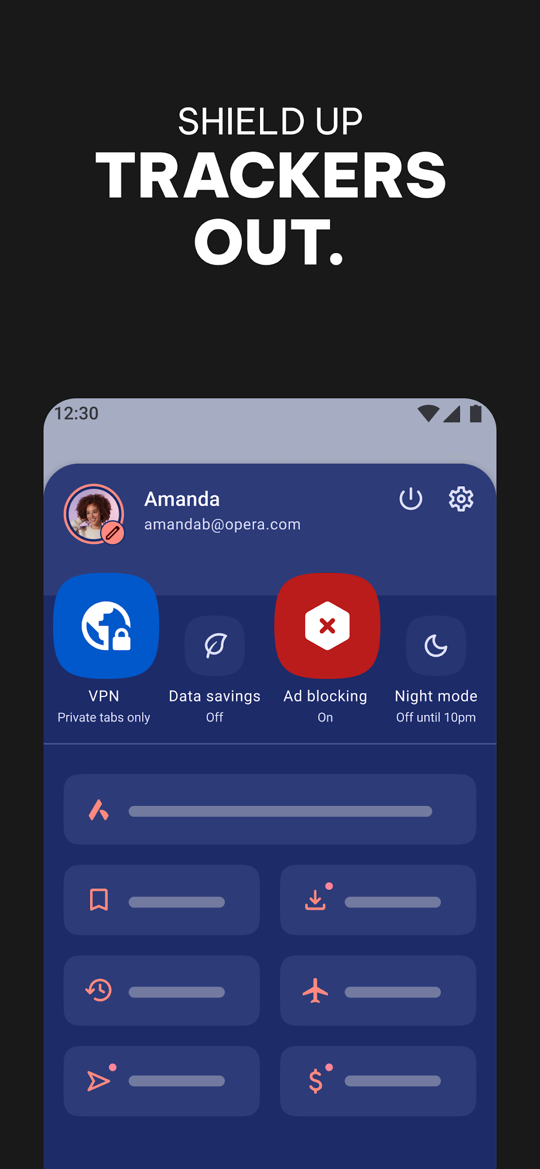 Opera: Private Web Browser mod apk screenshot 5