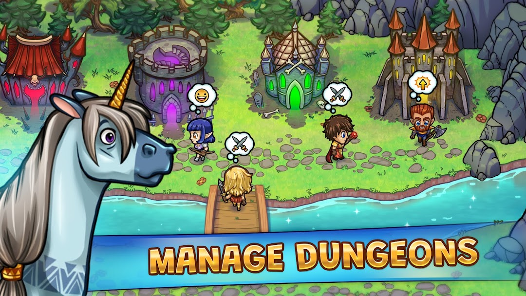 Hero Park: Shops & Dungeons mod apk screenshot 5