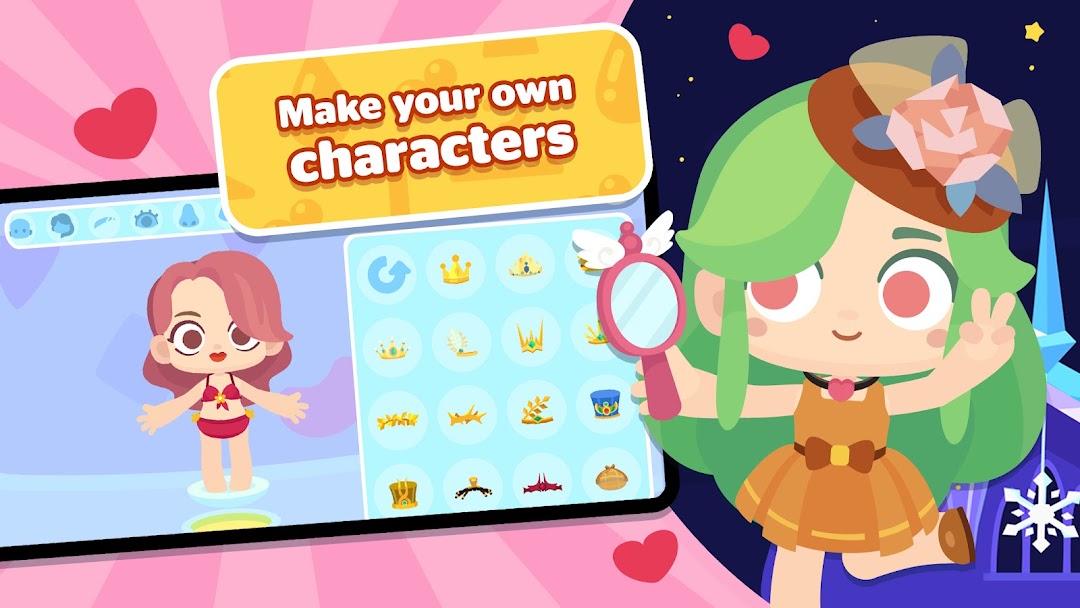 Dr. Panda Town Tales mod apk screenshot 1