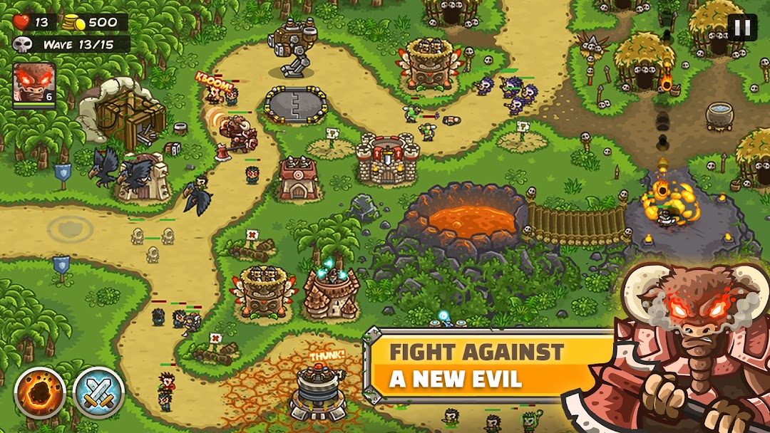 Kingdom Rush Frontiers TD mod apk screenshot 3