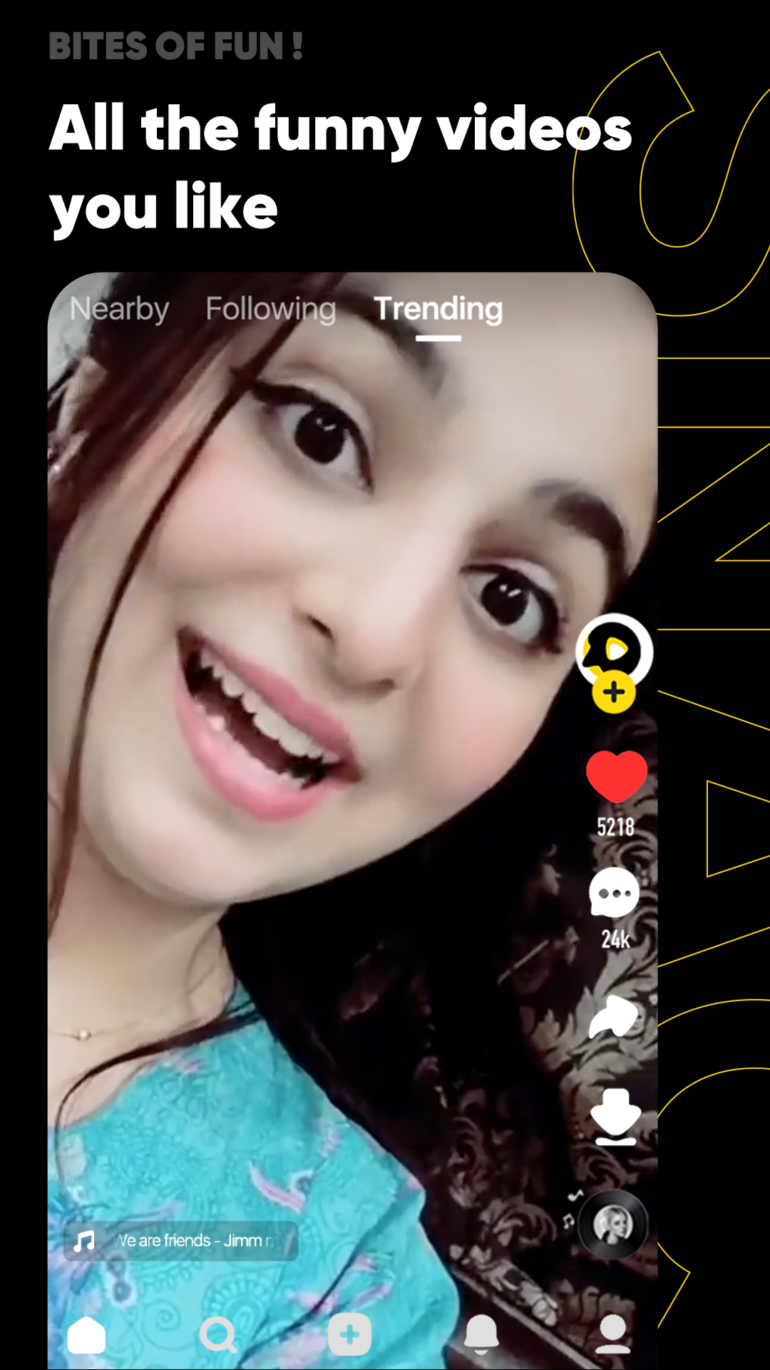 SnackVideo mod apk screenshot 1