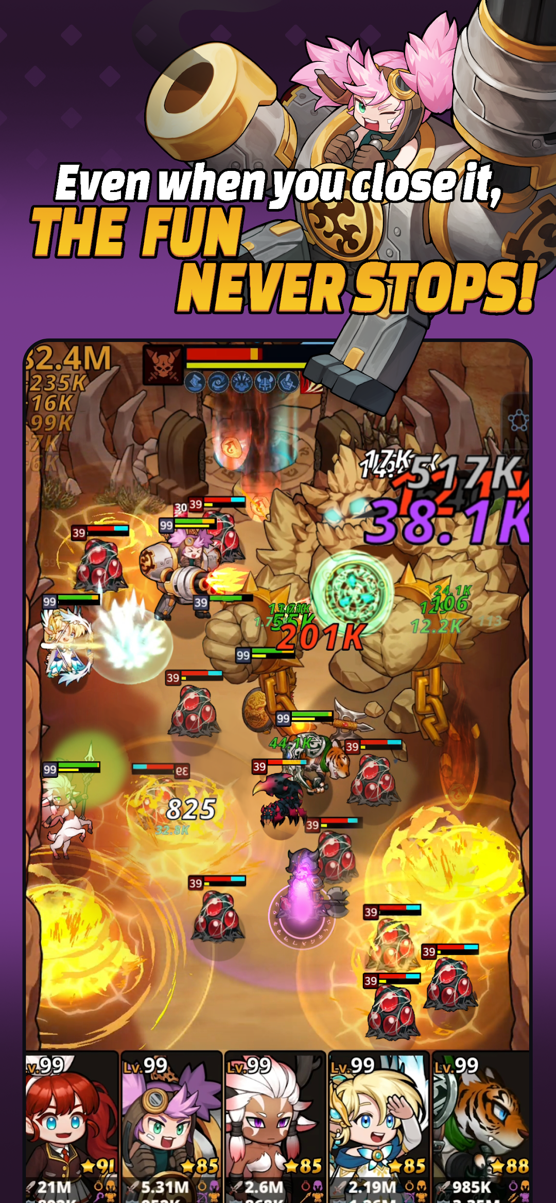 Loop Dungeon: Idle RPG mod apk screenshot 3