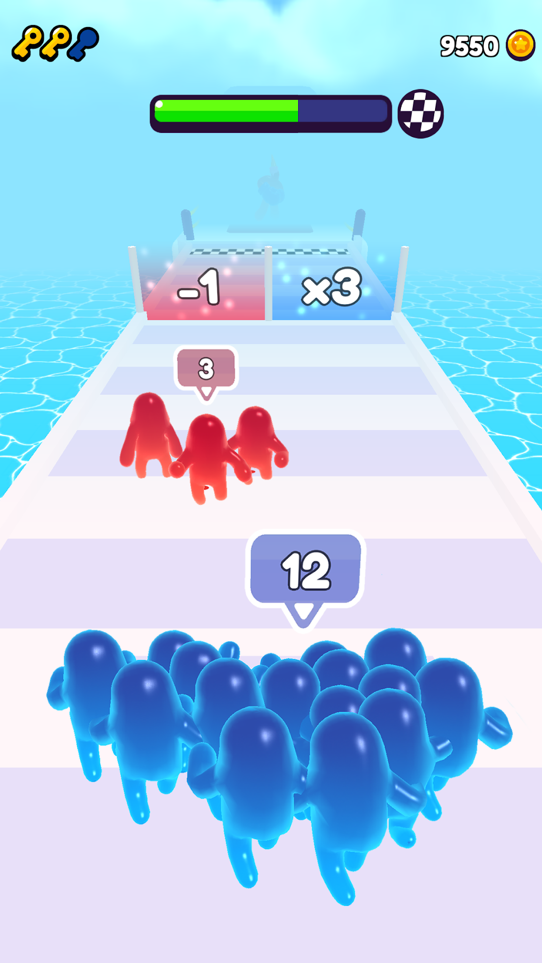 Join Blob Clash 3D: Mob Runner mod apk screenshot 3