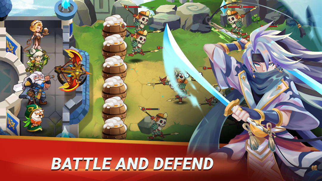 Castle Defender mod apk screenshot 1