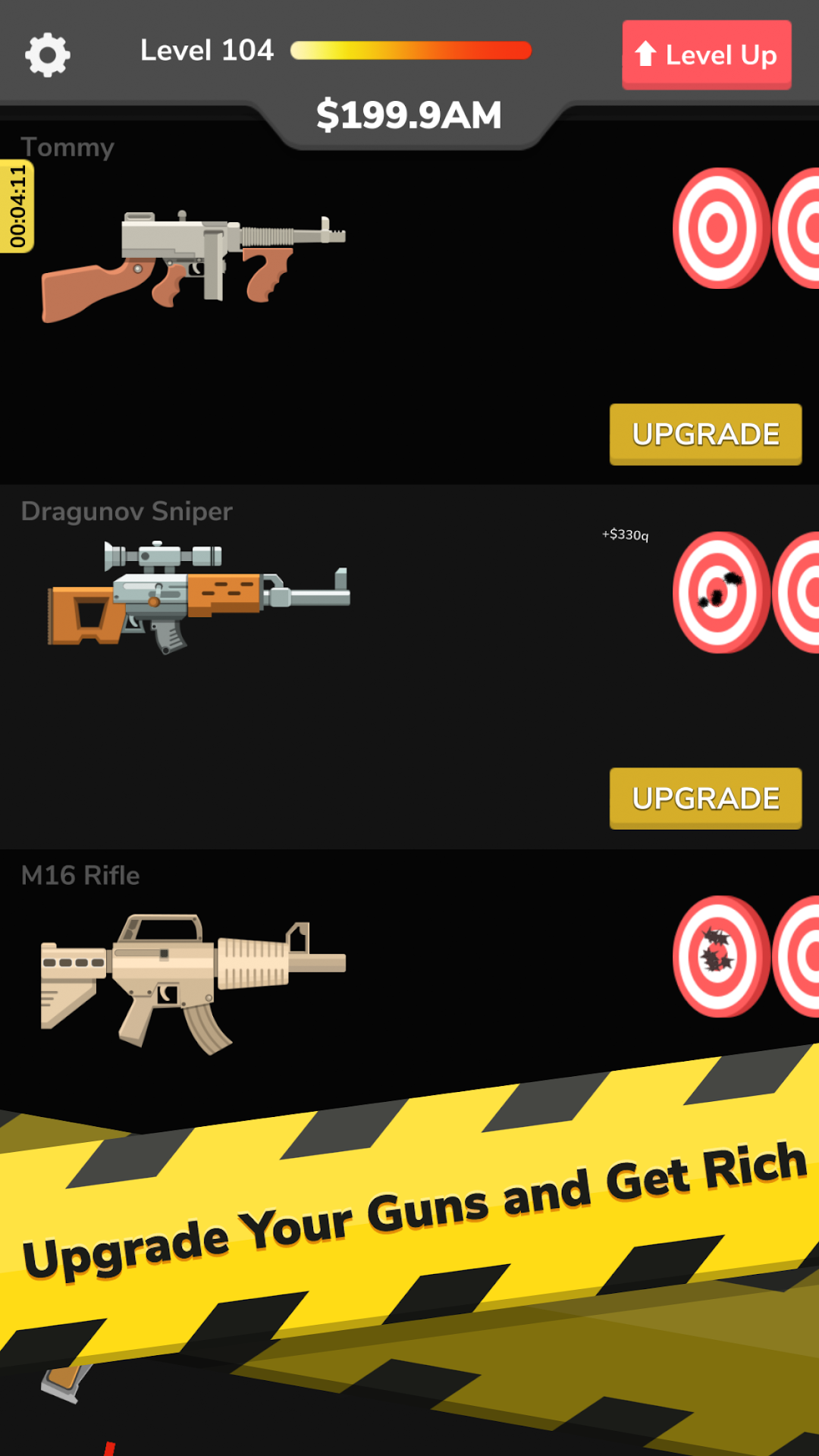 Gun Idle mod apk screenshot 2