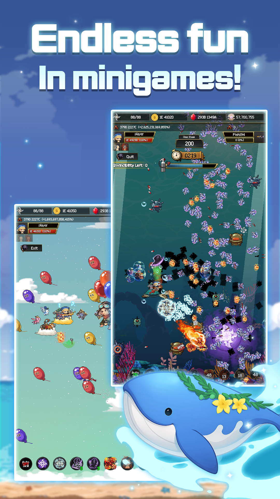 Merge Ninja Star 2 mod apk screenshot 5