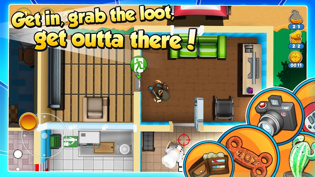 Robbery Bob 2: Double Trouble mod apk screenshot 3