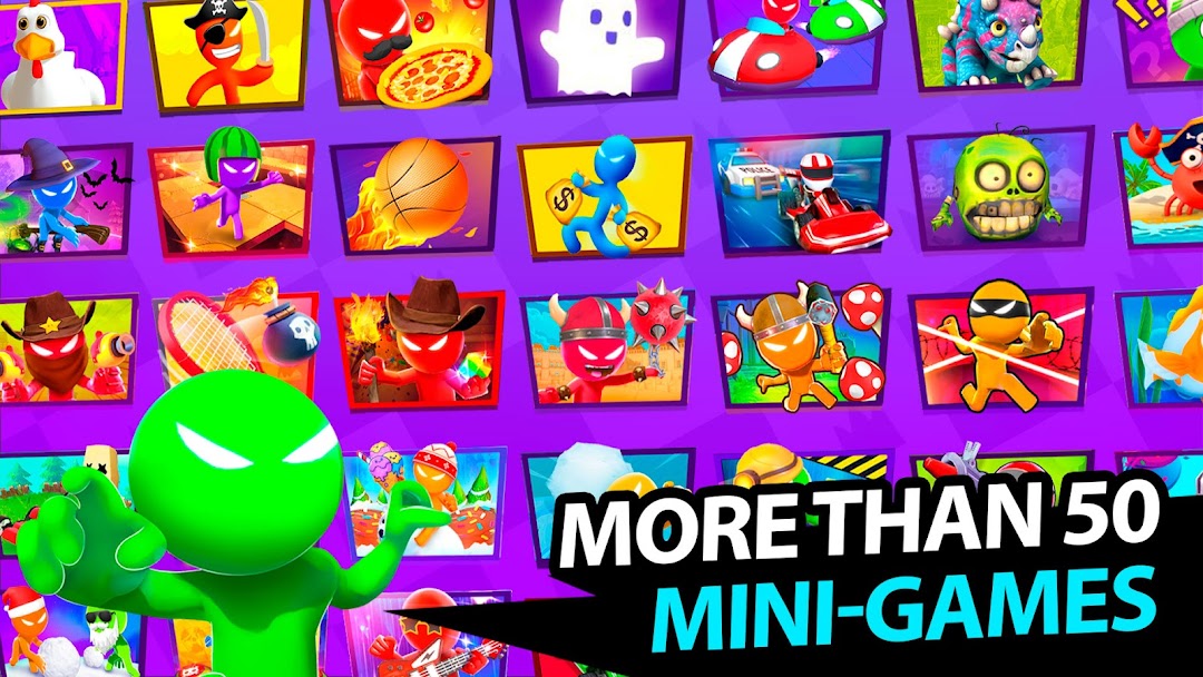 Stickman Party 234 MiniGames mod apk screenshot 2