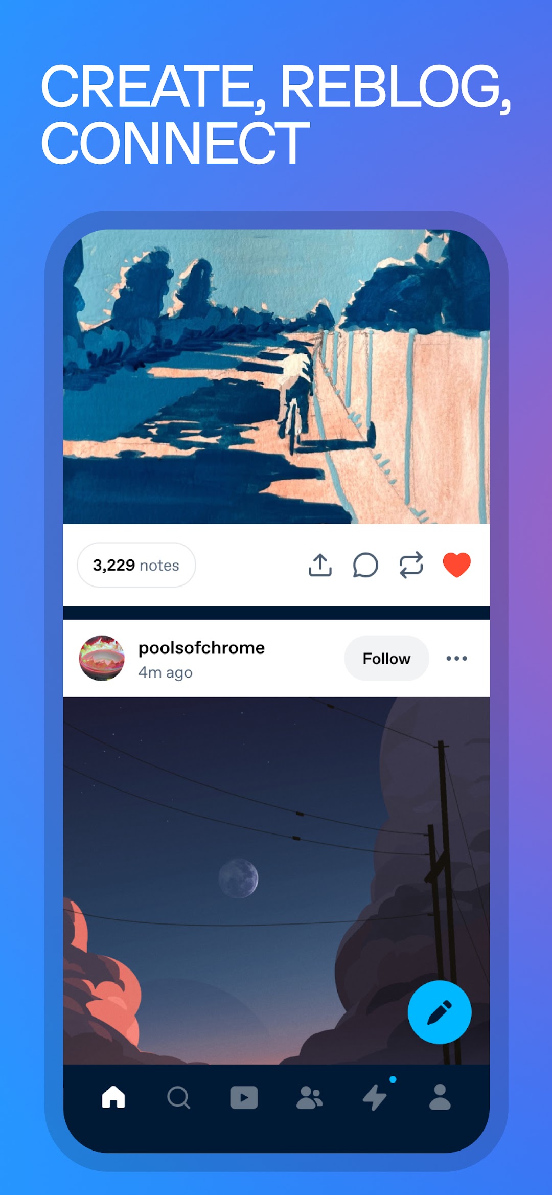 Tumblr Social Media & Art Blog mod apk screenshot 2