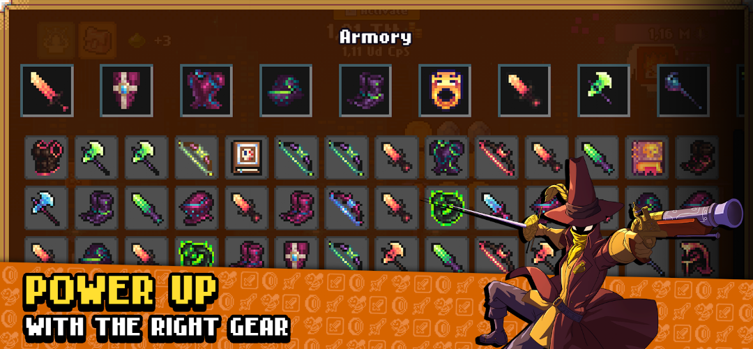 Idle Slayer - Pixel RPG mod apk screenshot 1