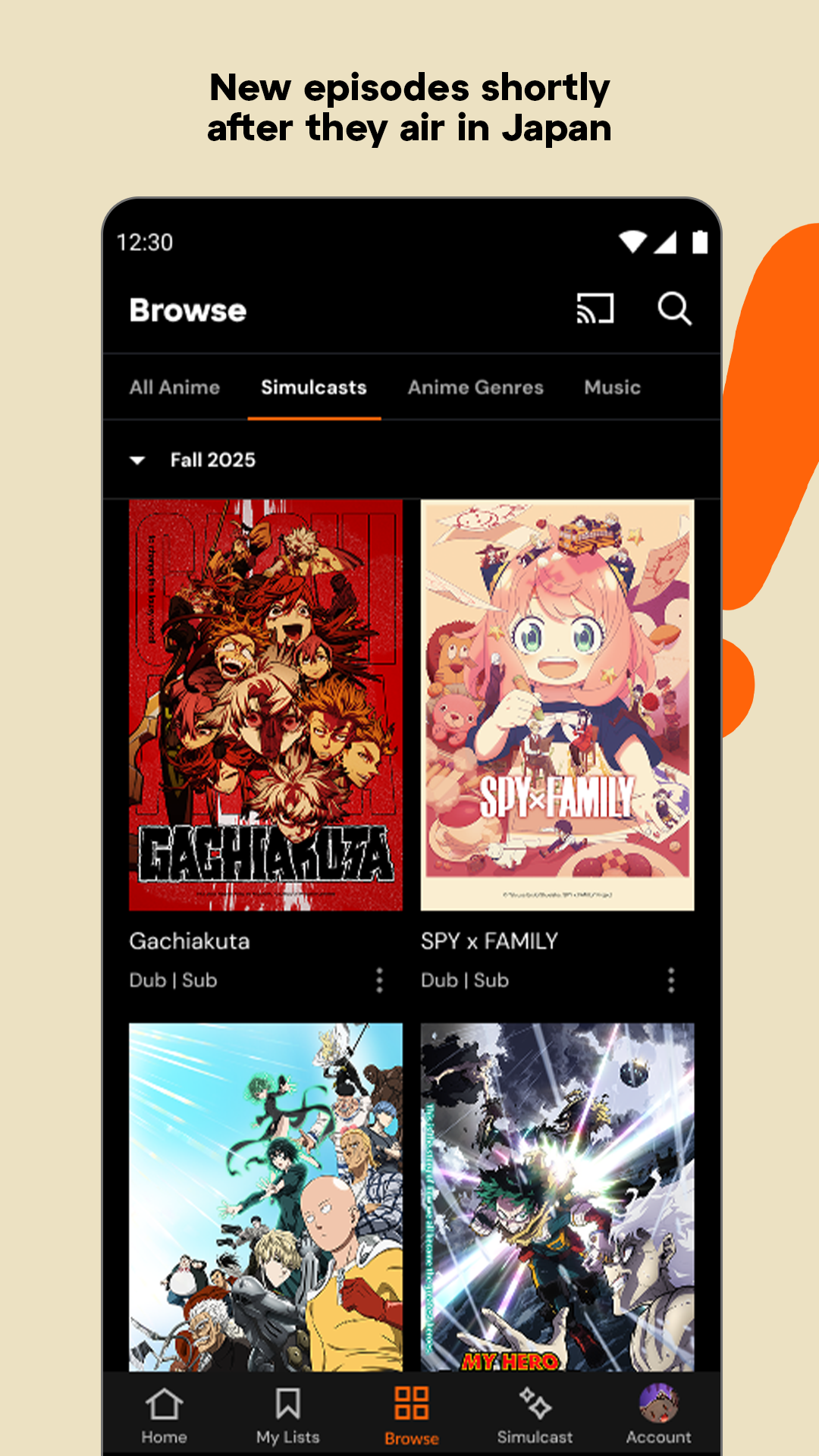 Crunchyroll: Anime Streaming mod apk screenshot 2
