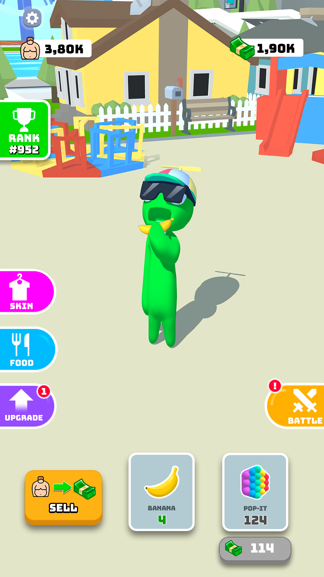 Eating Hero: Clicker Food Game mod apk screenshot 1