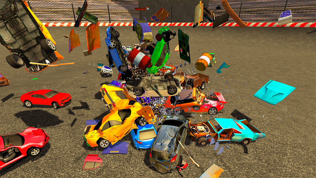 Demolition Derby Mad Car Crash mod apk screenshot 1