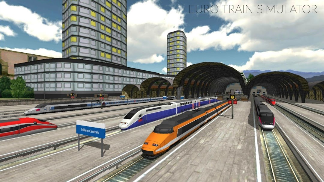 Euro Train Simulator: Game mod apk screenshot 1