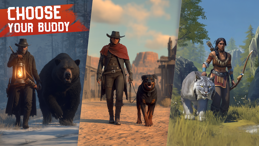 Westland Survival: Cowboy Game mod apk screenshot 1