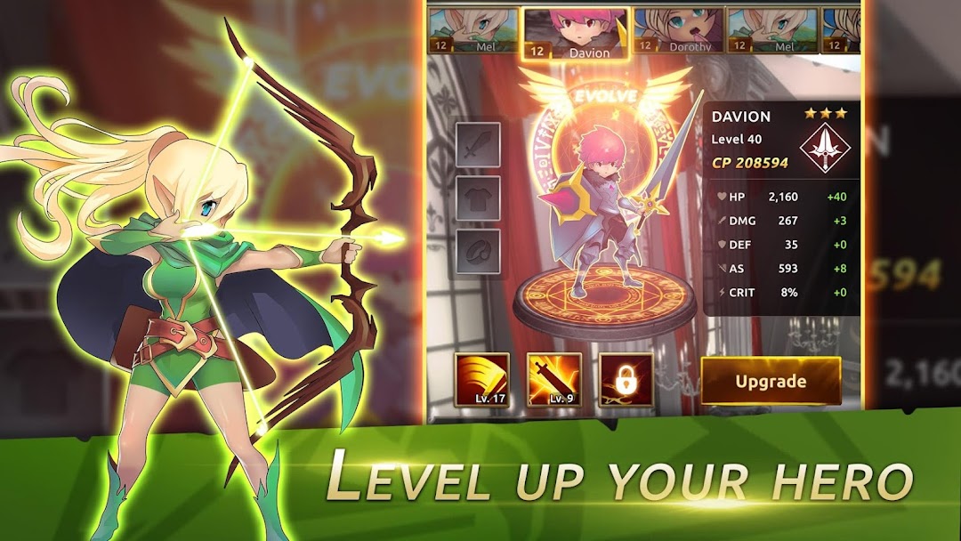 Knight War: Idle Defense Pro mod apk screenshot 1