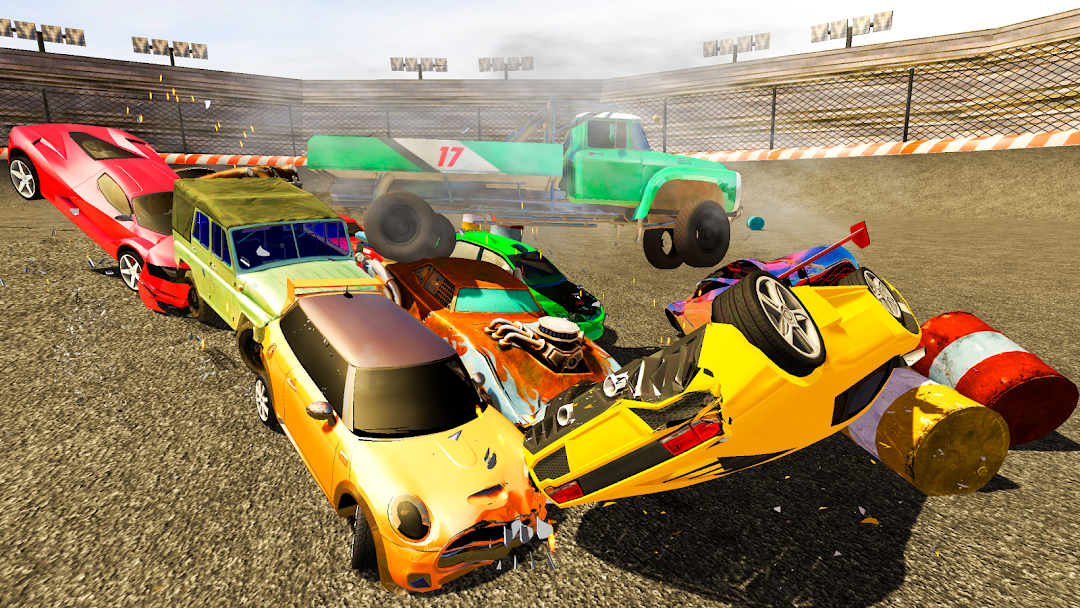 Demolition Derby Mad Car Crash mod apk screenshot 3