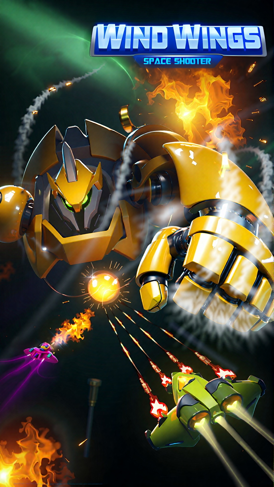 WindWings: Galaxy attack Pro mod apk screenshot 1