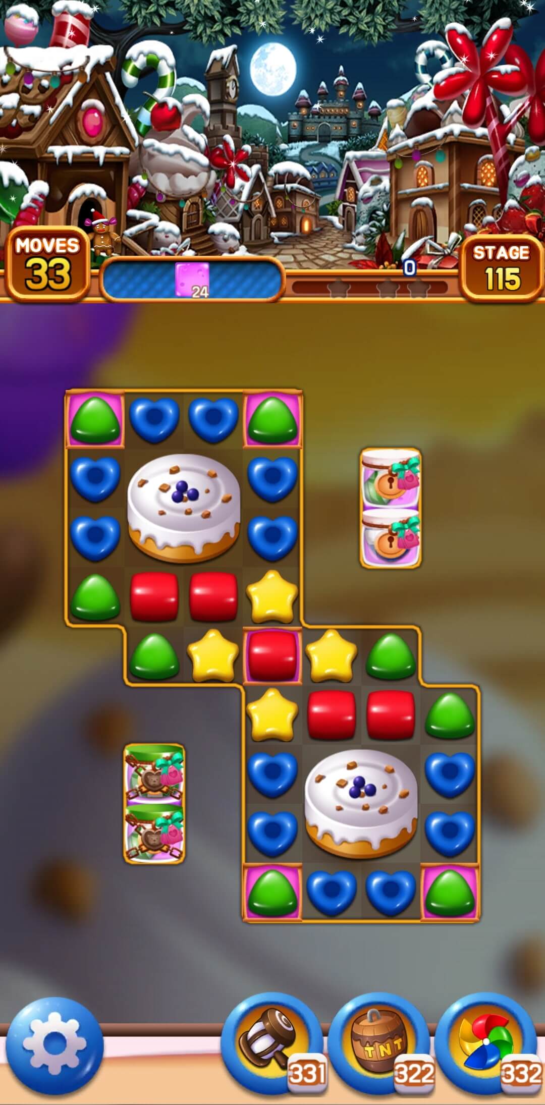 Sweet Cookies Kingdom_Match 3 mod apk screenshot 3
