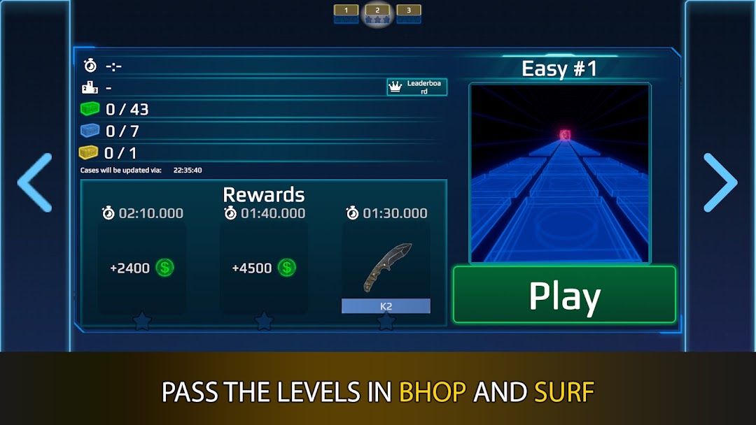 Surf GO: Parkour Skins & Bhop! mod apk screenshot 5