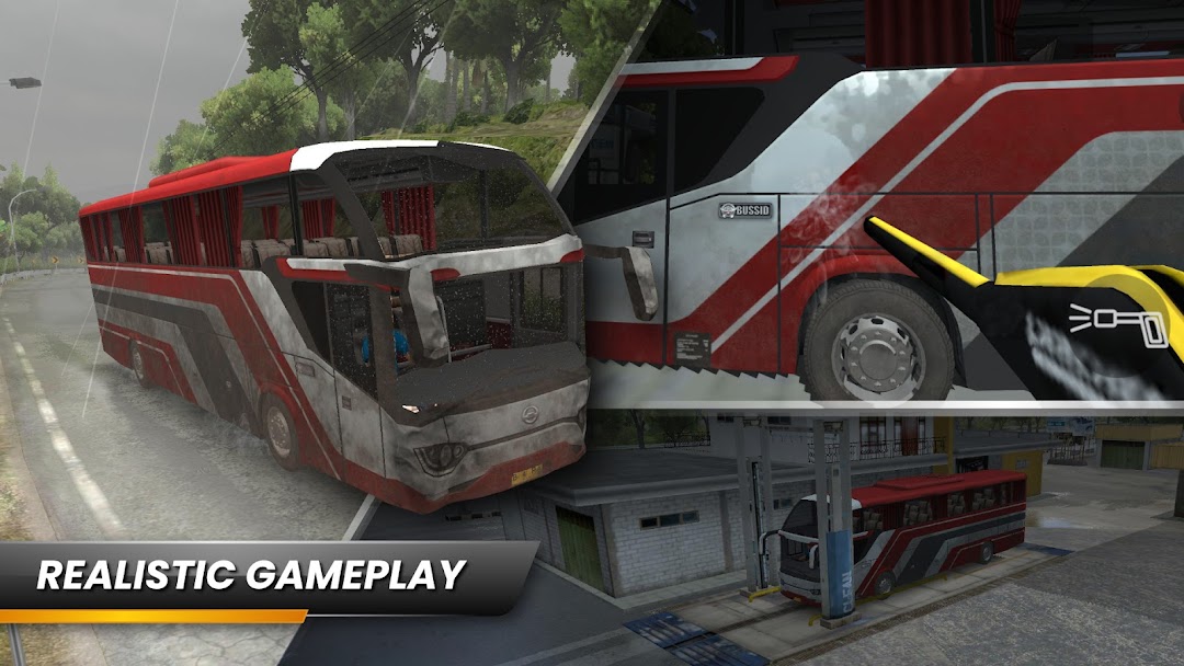Bus Simulator Indonesia mod apk screenshot 5