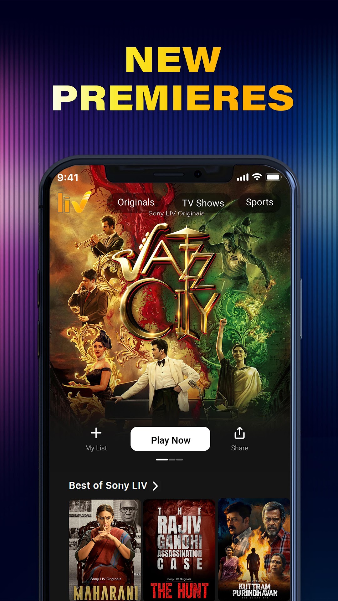 Sony LIV: Series, Shows, Movie mod apk screenshot 1