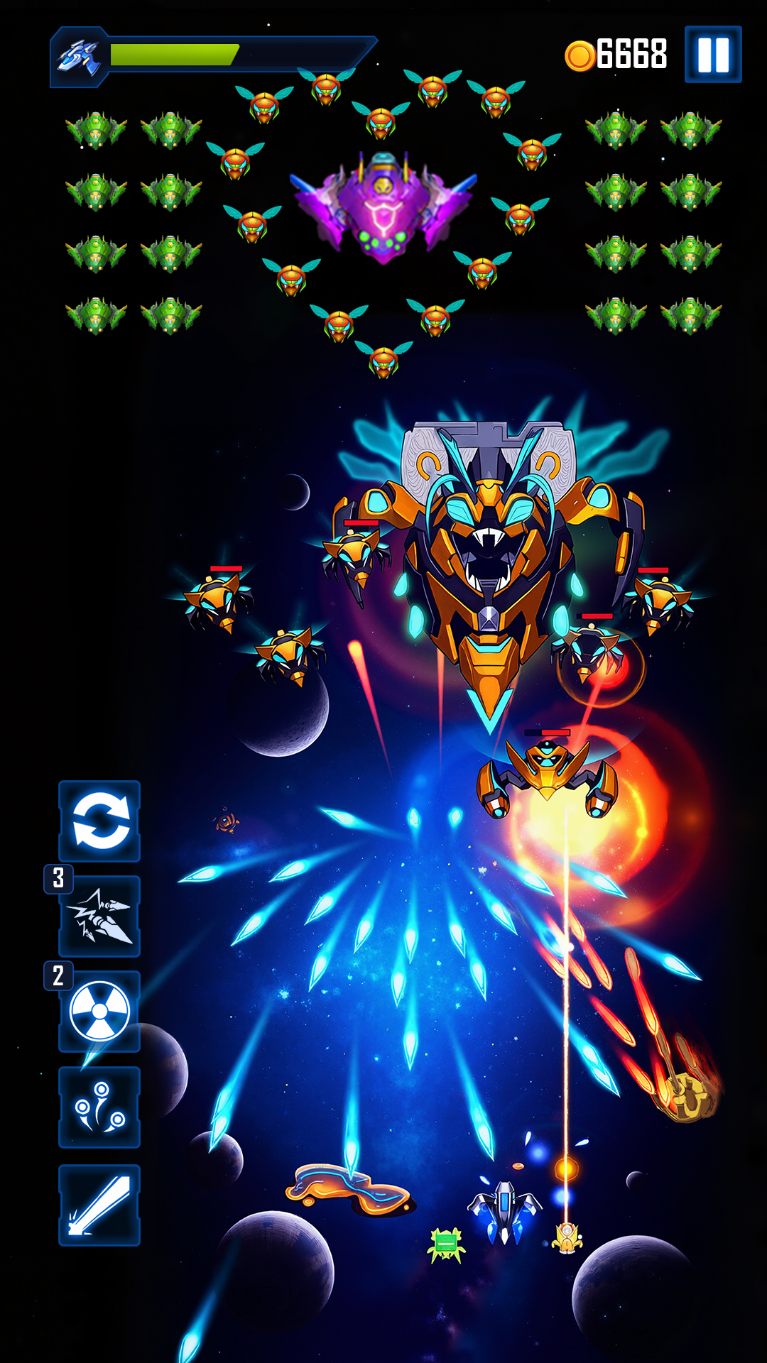 WindWings: Galaxy attack Pro mod apk screenshot 3