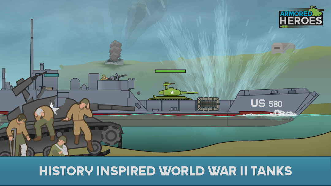 Armored Heroes - Tank Wars mod apk screenshot 2