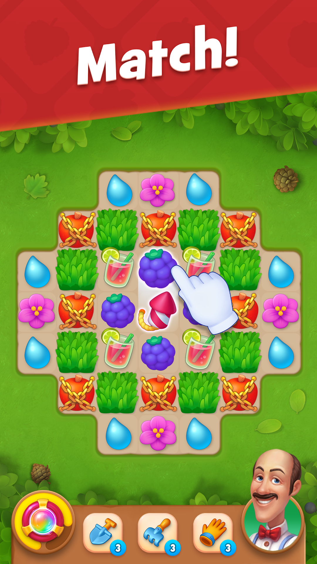 Gardenscapes mod apk screenshot 4