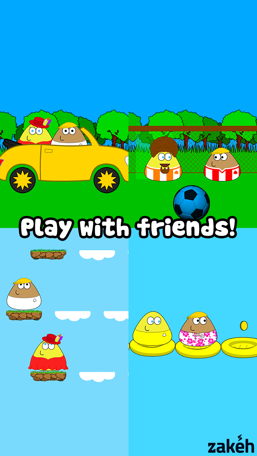 Pou mod apk screenshot 5
