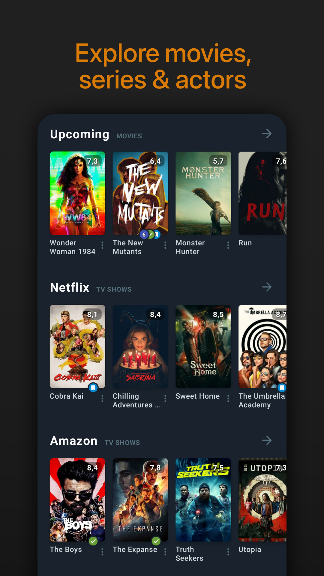 Moviebase: TV & Movie Tracker mod apk screenshot 1