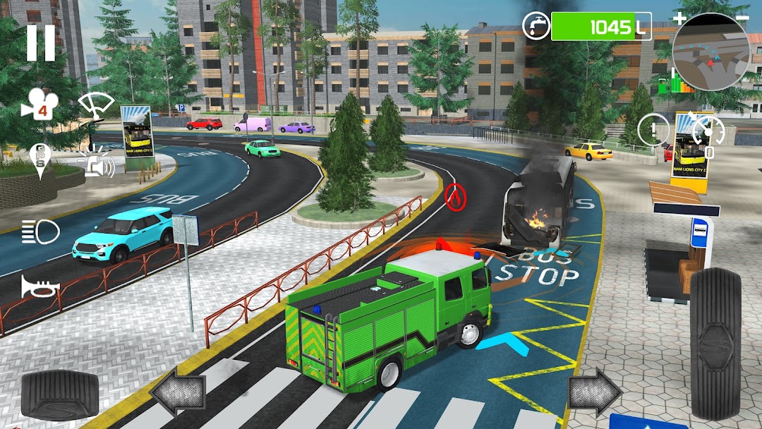 Fire Engine Simulator mod apk screenshot 3
