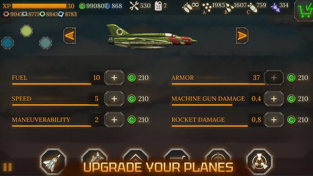 Aircraft Evolution mod apk screenshot 3