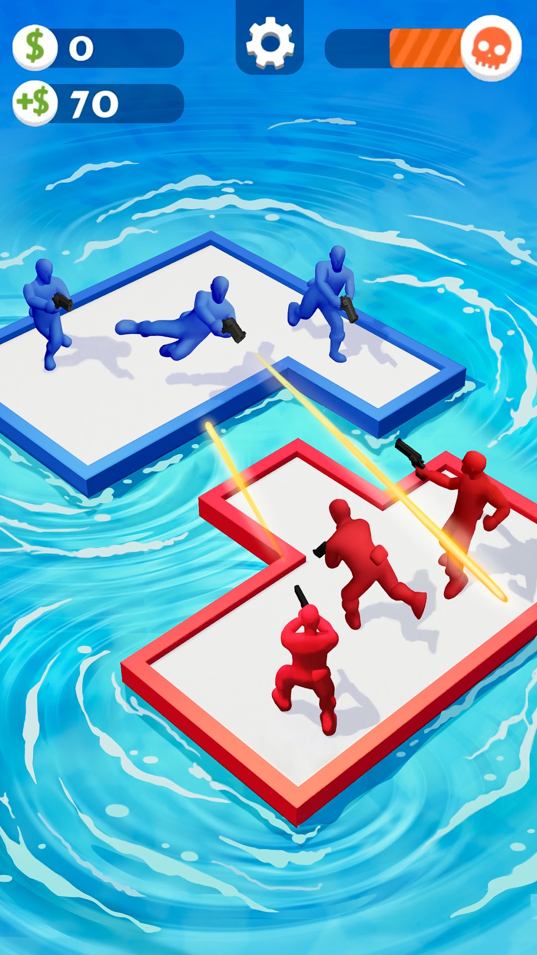 War of Rafts: Crazy Sea Battle mod apk screenshot 2