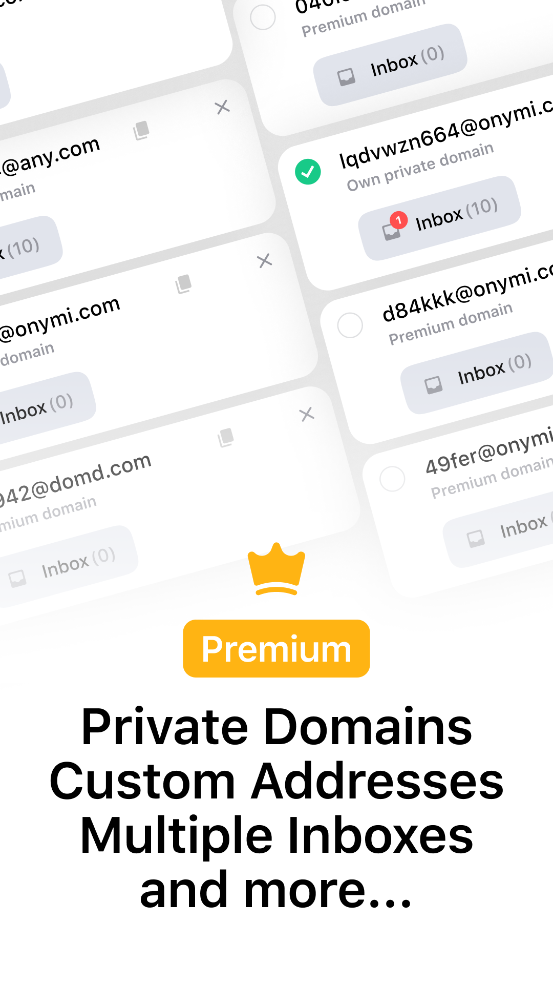 Temp Mail - Temporary Email mod apk screenshot 4