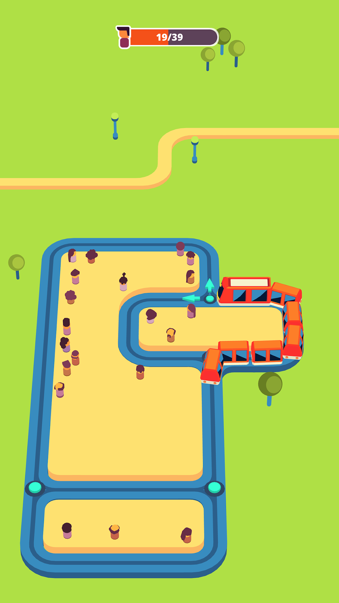 Train Taxi mod apk screenshot 5