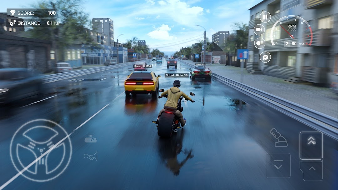 Traffic Racer Russian Village mod apk screenshot 5